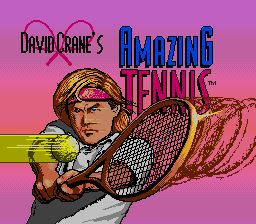 Pantallazo de David Crane's Amazing Tennis para Sega Megadrive