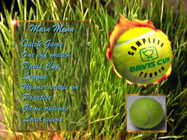 Pantallazo de Davis Cup Complete Tennis para PlayStation