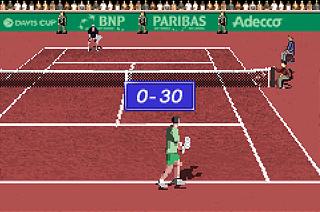 Pantallazo de Davis Cup Tennis para Game Boy Advance
