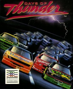 Caratula de Days Of Thunder para Amiga