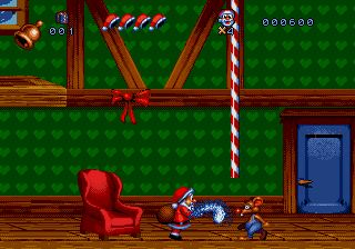 Pantallazo de Daze Before Christmas (Europa) para Sega Megadrive