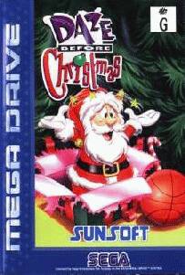 Caratula de Daze Before Christmas (Europa) para Sega Megadrive