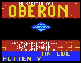 Pantallazo de De Grotten van Oberon para MSX