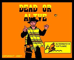 Pantallazo de Dead Or Alive para Amstrad CPC