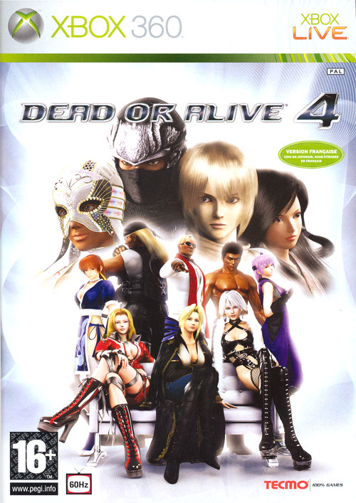Caratula de Dead or Alive 4 para Xbox 360