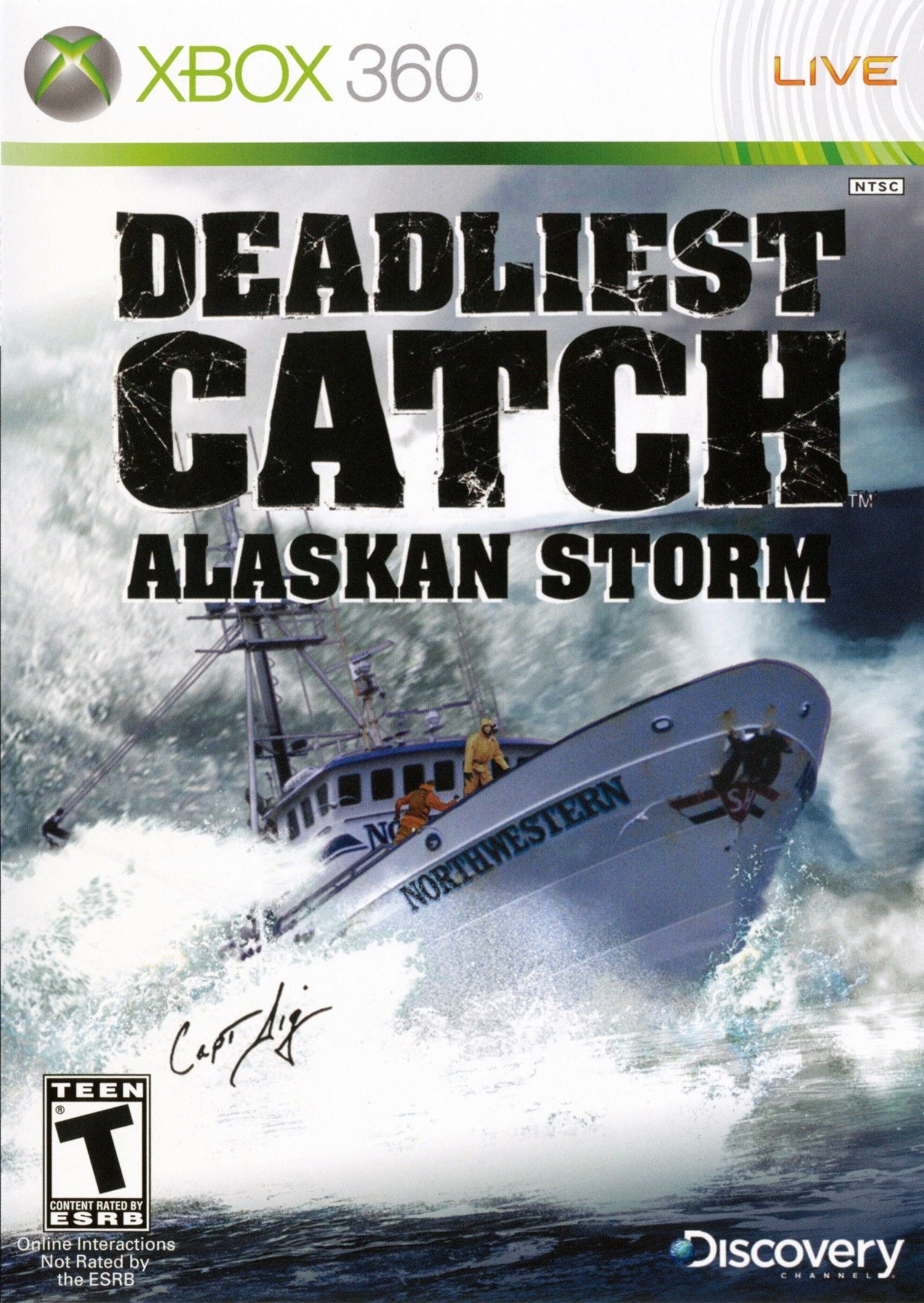 Caratula de Deadliest Catch: Alaskan Storm para Xbox 360