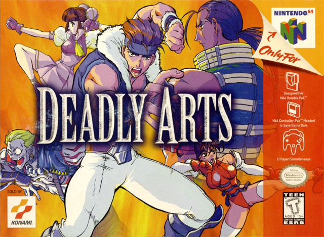 Caratula de Deadly Arts para Nintendo 64