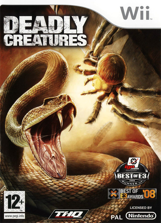 Caratula de Deadly Creatures para Wii
