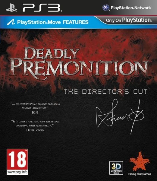 Caratula de Deadly Premonition: The Directors Cut para PlayStation 3