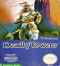 Caratula de Deadly Towers para Nintendo (NES)