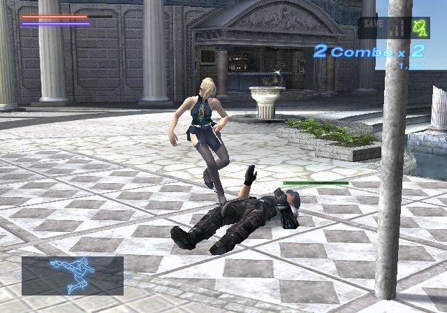 Pantallazo de Death By Degrees Tekken: Nina Williams (Japonés) para PlayStation 2