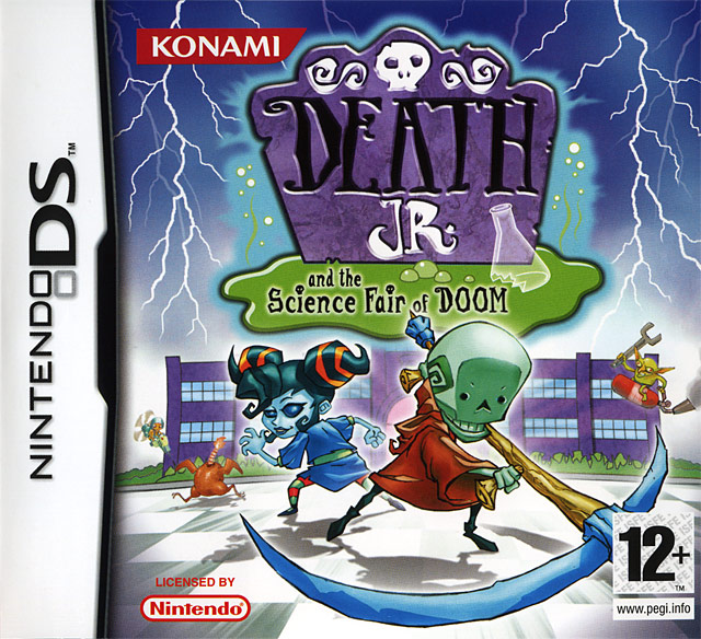 Caratula de Death Jr. and the Science Fair of Doom para Nintendo DS