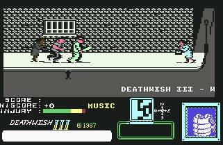 Pantallazo de Death Wish 3 para Commodore 64