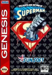 Caratula de Death and Return of Superman, The para Sega Megadrive