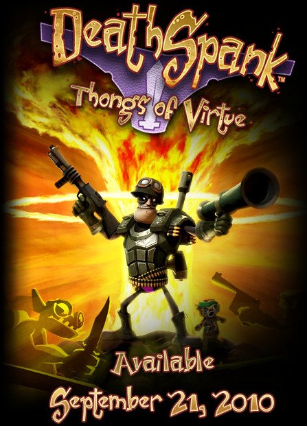 Caratula de DeathSpank: Thongs of Virtue para Xbox 360