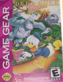 Caratula de Deep Duck Trouble Starring Donald Duck [2000] para Gamegear