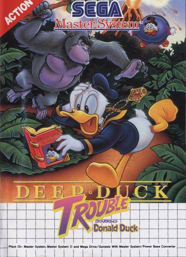 Caratula de Deep Duck Trouble para Sega Master System