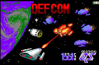 Pantallazo de Defcom para Amstrad CPC