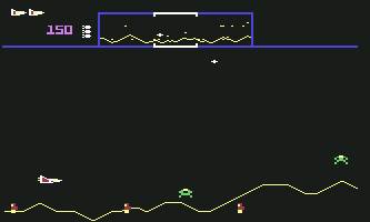 Pantallazo de Defender (Atari) para Commodore 64