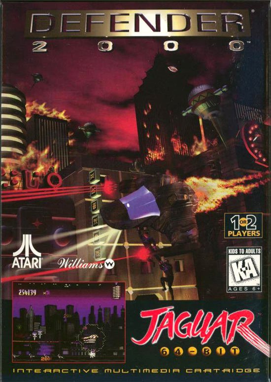 Caratula de Defender 2000 para Atari Jaguar