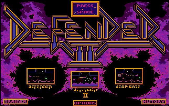 Pantallazo de Defender II para Atari ST