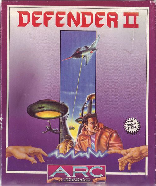 Caratula de Defender II para Atari ST