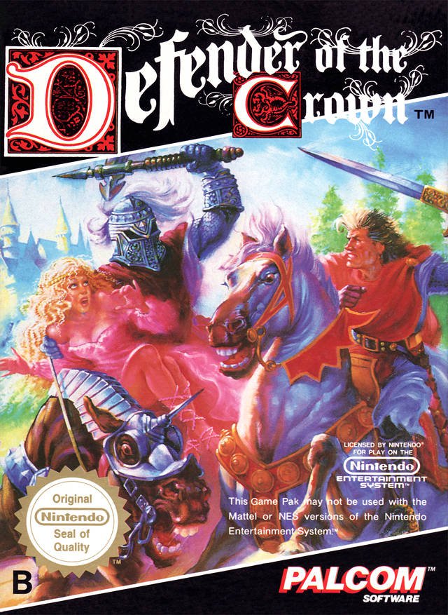 Caratula de Defender of the Crown para Nintendo (NES)