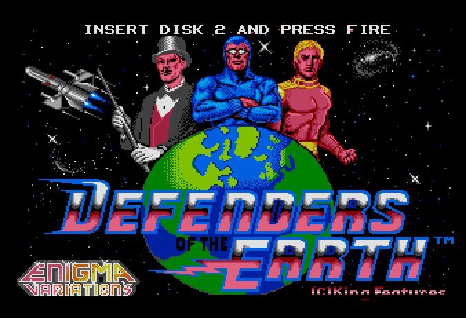 Pantallazo de Defenders of the Earth para Atari ST