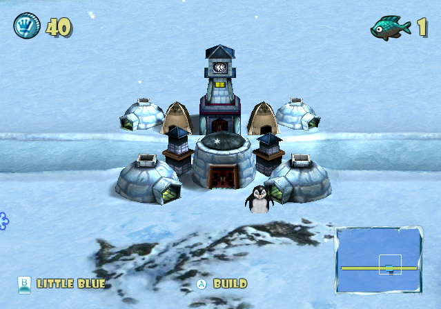 Pantallazo de Defendin' de Penguin para Wii