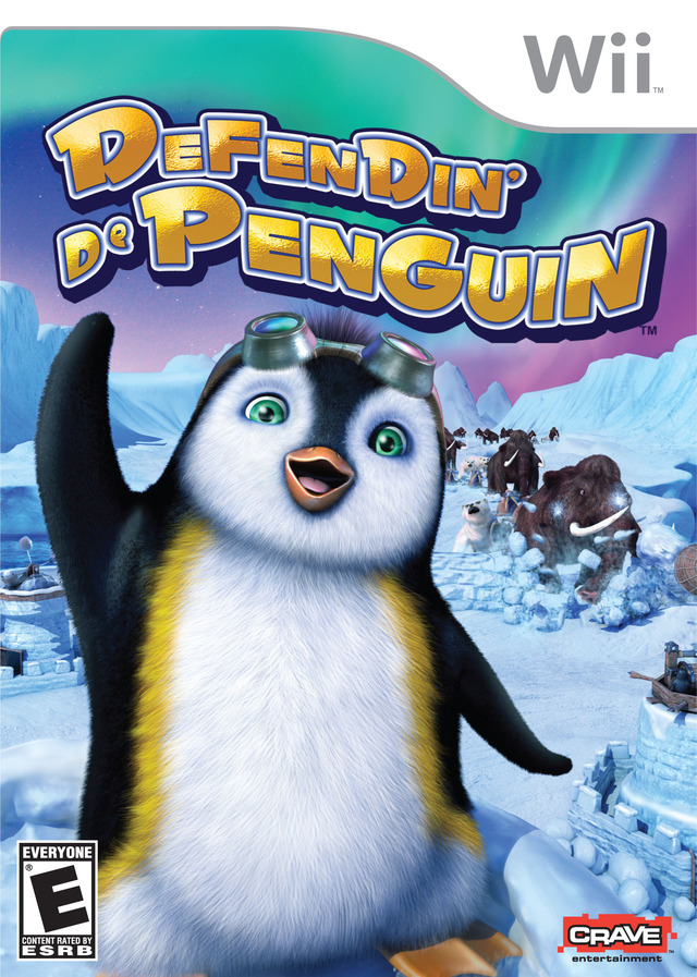 Caratula de Defendin' de Penguin para Wii