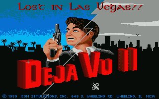 Pantallazo de Deja Vu II: Lost in Las Vegas para Atari ST