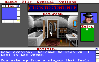 Pantallazo de Deja Vu II: Lost in Las Vegas para PC