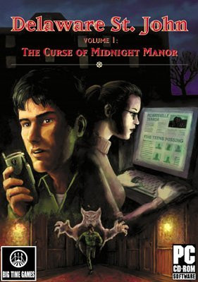 Caratula de Delaware St. John Vol 1 : The Curse of Midnight Manor para PC