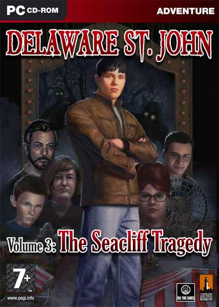 Caratula de Delaware St. John Vol 3 : The Seacliff Tragedy para PC