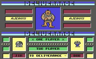 Pantallazo de Deliverance para Commodore 64