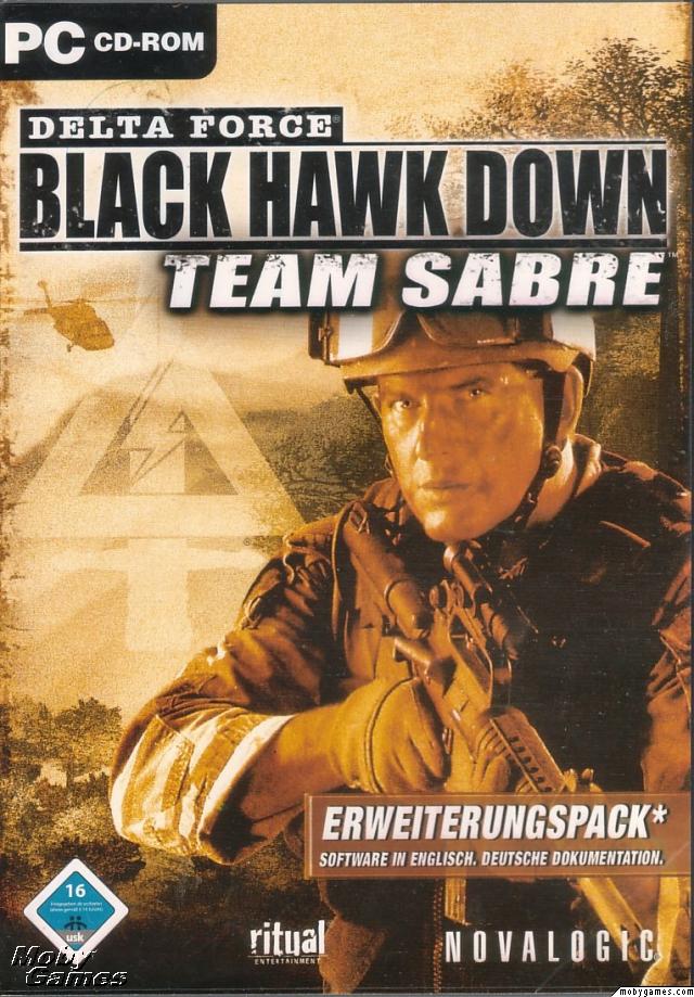 Caratula de Delta Force: Black Hawk Down -- Team Sabre para PlayStation 2