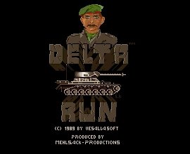Pantallazo de Delta Run para Amiga