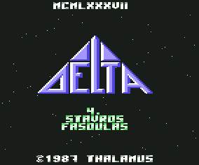 Pantallazo de Delta para Commodore 64