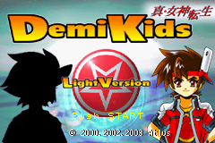 Pantallazo de DemiKids: Light Version para Game Boy Advance
