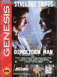 Caratula de Demolition Man para Sega Megadrive