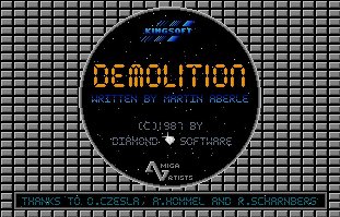 Pantallazo de Demolition para Amiga