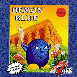 Caratula de Demon Blue para Amiga