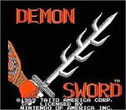 Pantallazo de Demon Sword para Nintendo (NES)