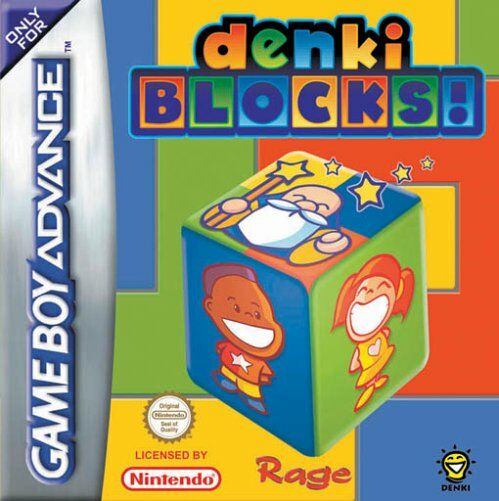 Caratula de Denki Blocks para Game Boy Advance
