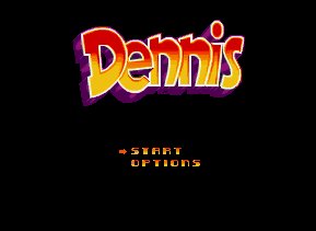 Pantallazo de Dennis para Amiga