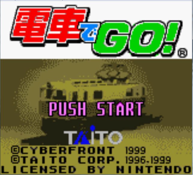 Pantallazo de Densha De Go! para Game Boy Color