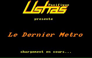 Pantallazo de Dernier Metro, Le para Amstrad CPC