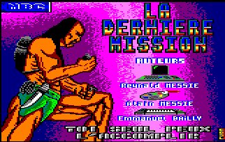 Pantallazo de Derniere Mission, La para Amstrad CPC