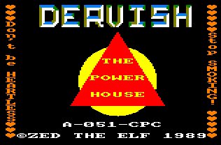 Pantallazo de Dervish para Amstrad CPC