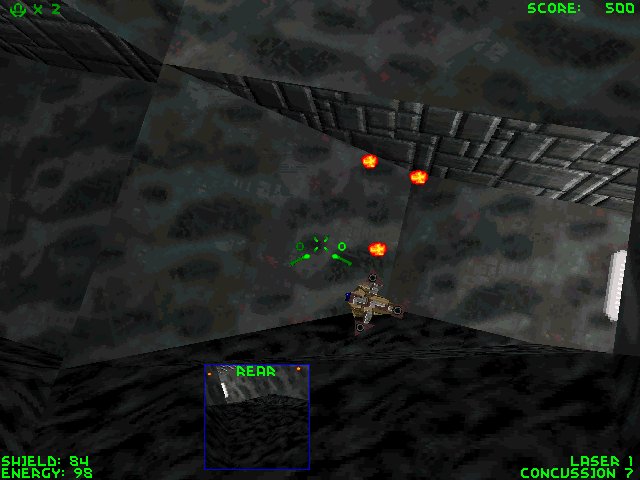 Pantallazo de Descent II: The Infinite Abyss para PC